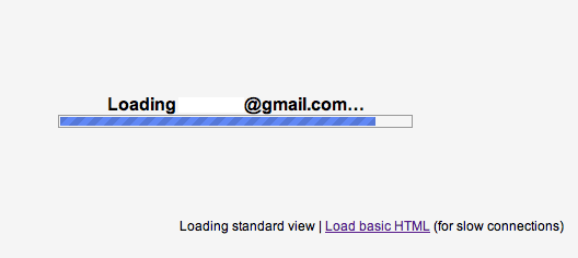 קישור לטעינת גרסת HTML בסיסית של Gmail כשהמשתמשים מחוברים לחיבור איטי