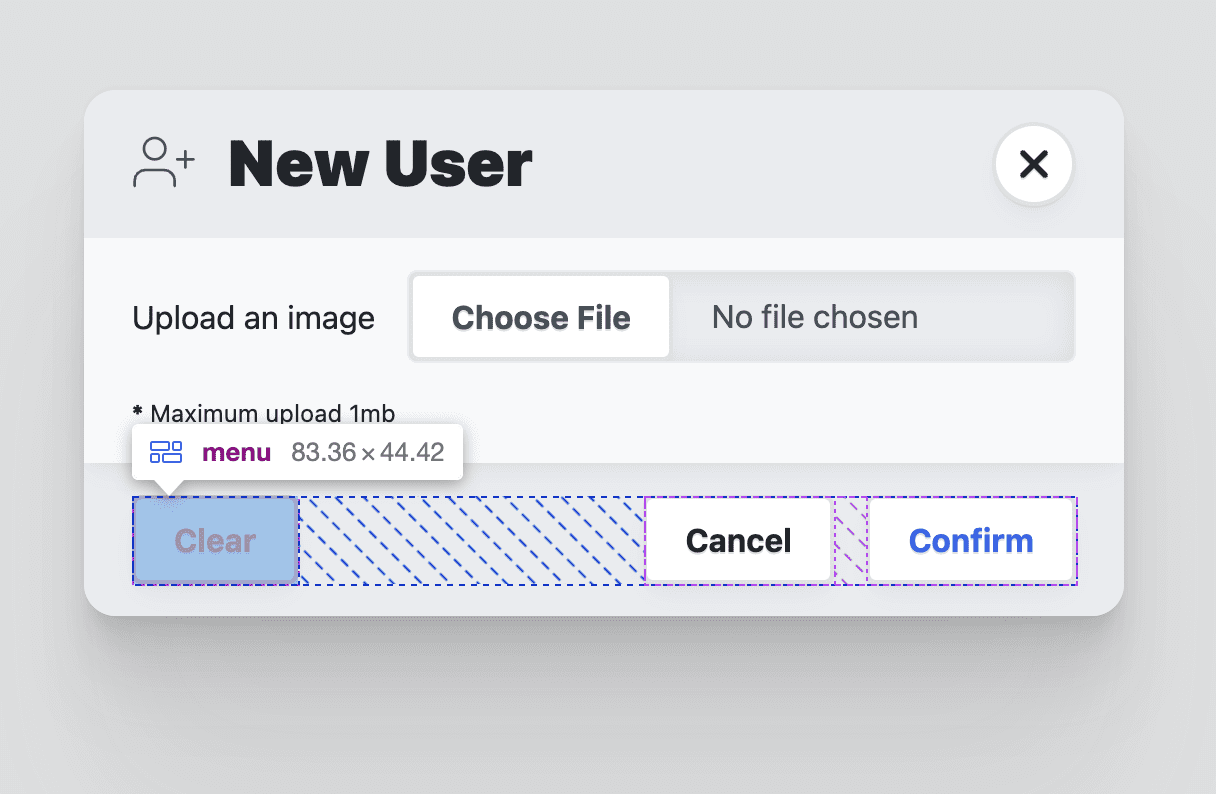 Скриншот Chrome Devtools, накладывающий информацию Flexbox на элементы меню нижнего колонтитула.