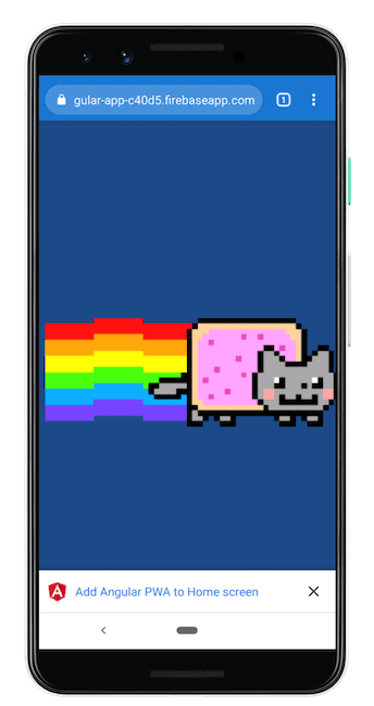 הנחיה להתקנת Progressive Web App