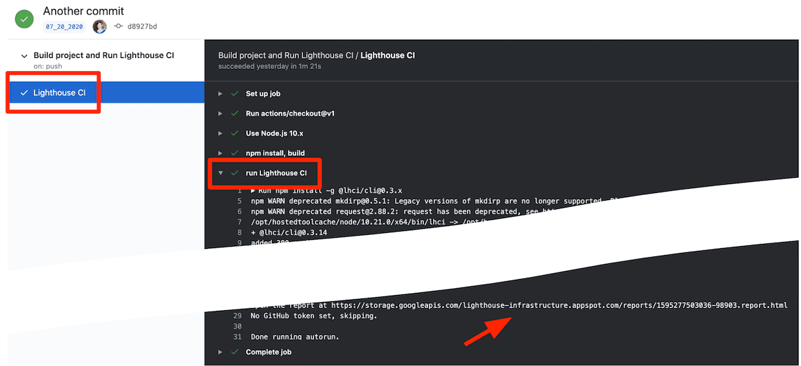 צילום מסך של הכרטיסייה 'הגדרות' ב-GitHub