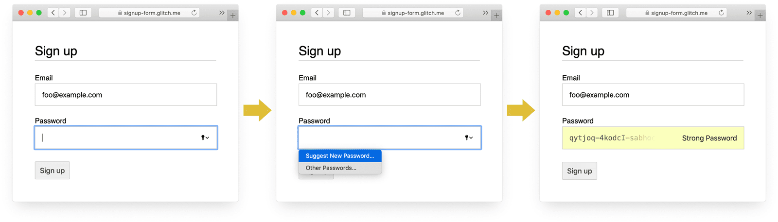 電腦上的 Firefox 密碼管理工具。